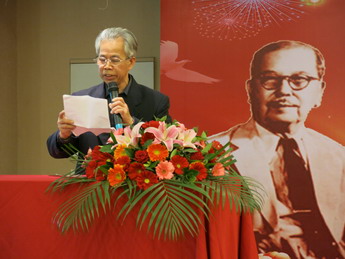 甘细福会长致词